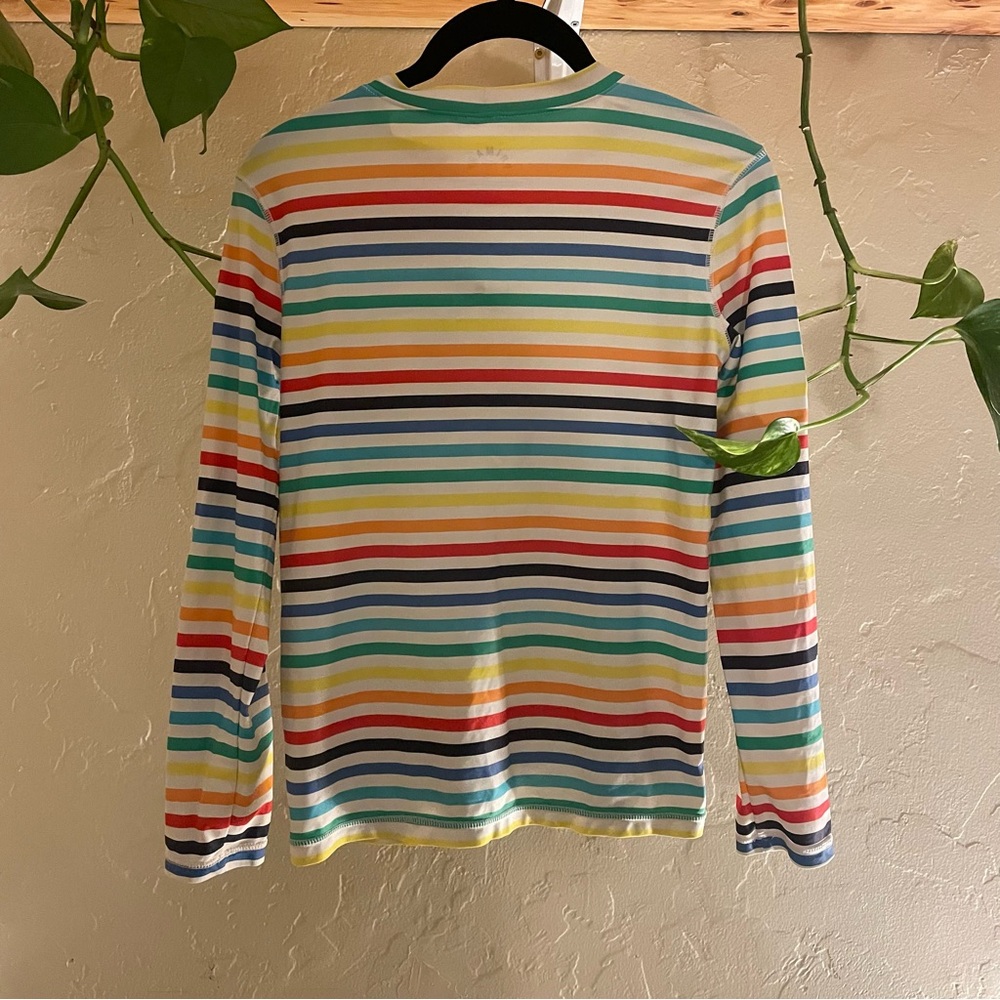 Primary Multicolor Striped Rashguard/Swim Shirt - Picture 5 of 5